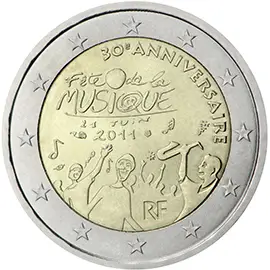 2 euro münze frankreich 2011 wert