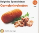 Belgien Euromünzen Kursmünzensatz - World Money Fair - Berlin - Belgische Spezialitäten - Garnelenkroketten 2023 - © Coinf