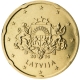 Lettland 20 Cent Münze 2014 - © European Central Bank