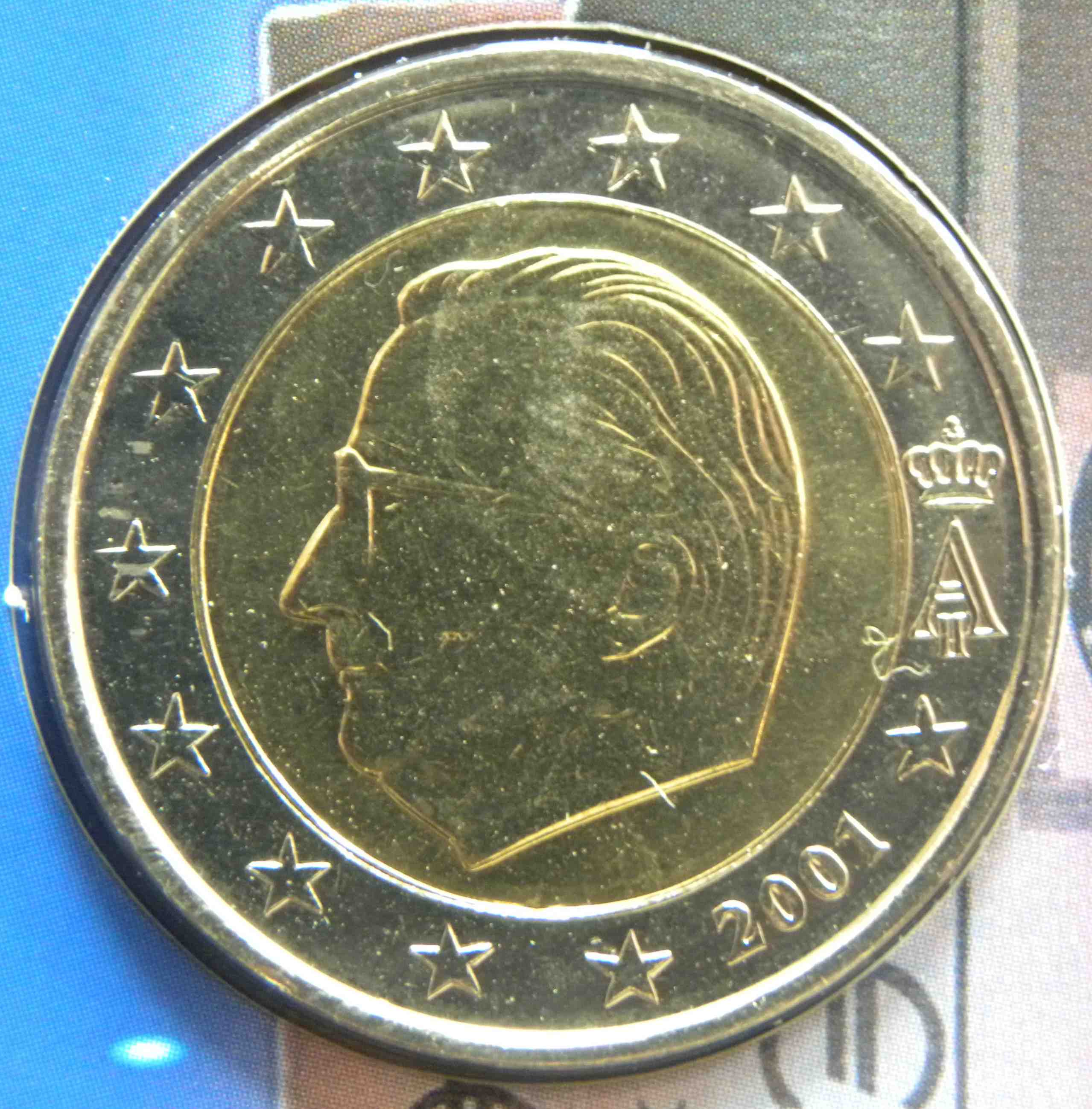 2 euro munt 2001 rf