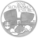 Slowakei 10 Euro Silbermünze - 80. Jahrestag des Slowakischen Nationalaufstands 2024 - © National Bank of Slovakia