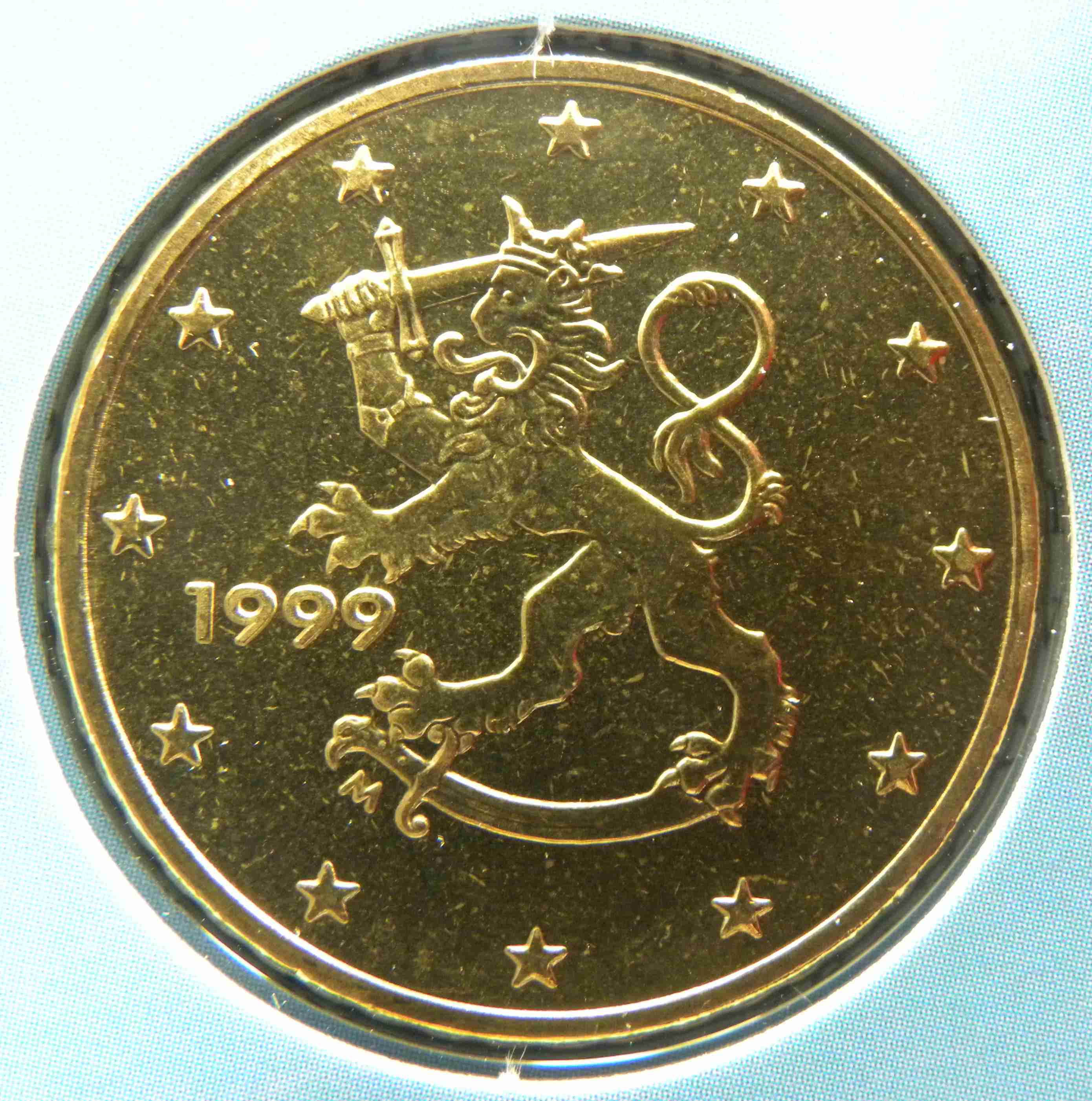 1999 50. 50 Центов 1999. RF 50 Cent Euro монета. 50 Евро центов Финляндия. Espana 1999 монета 50 центов.