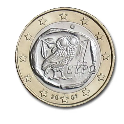 Euro 1 euro 2 euro 3. 1 Евро Микеланджело 2007 монета. 1 Евро Греция. 1 Евро 2007. 1 Евро Испания 2007.