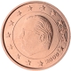 Belgien 2 Cent Münze 2000