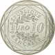 Frankreich 10 Euro Silber Münze - Micky Maus - Micky besucht Frankreich Nr. 03 - An der Loire 2018 - © NumisCorner.com