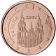 Spanien 2 Cent Münze 2002 - © European Central Bank