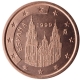 Spanien 5 Cent Münze 1999 - © European Central Bank